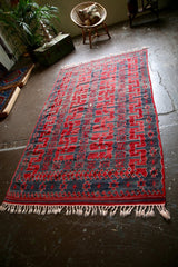 Vintage Balikesir Yuncu Kilim 5x8.9ft