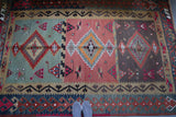 Old Corum Alacali Kilim 5ftx7ft