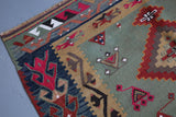 Old Corum Alacali Kilim 5ftx7ft