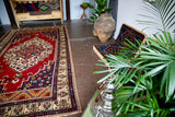 Vintage Taspinar Turkish rug 6.8x12.2ft