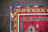 Vintage Sivas Sarkisla Kilim 5.5ftx11ft