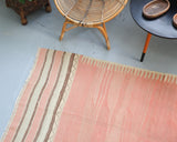 old rug, antique rug, earthy colors, faded colors, Turkish rug, vintage rug, flat weave, kilim rug, large area rug, square rug, Wild Shaman, Portland, Oregon, rug store, rug shop, local shop