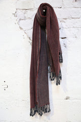 Handwoven Sabah Pestemal Towel in Red(soft)