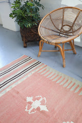 old rug, antique rug, earthy colors, faded colors, Turkish rug, vintage rug, flat weave, kilim rug, large area rug, square rug, Wild Shaman, Portland, Oregon, rug store, rug shop, local shop