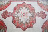 Vintage Faded Anatolian Turkish Rug 4.9x7.9ft