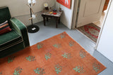Vintage Isparta Rug 4.10ftx12ft