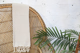 Honeycomb Pestemal Towel in Natural