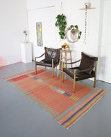 Old Bodrum Bos Kilim 4.8x8ft