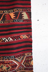 Turkish rug, vintage rug, flat weave, kilim rug, large area rug, square rug, Wild Shaman, Portland, Oregon, rug store, rug shop, local shop, bright colors, area rug, red rug, bold color