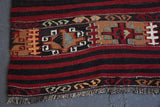 Vintage Anatolian kilim runner rug