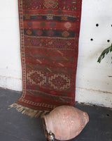 Turkish rug, vintage rug, flat weave, kilim rug, large area rug, square rug, Wild Shaman, Portland, Oregon, rug store, rug shop, local shop, bright colors, area rug, red rug, bold color