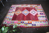Vintage Milas Bencik Kilim 5.7x6.10
