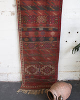 Turkish rug, vintage rug, flat weave, kilim rug, large area rug, square rug, Wild Shaman, Portland, Oregon, rug store, rug shop, local shop, bright colors, area rug, red rug, bold color