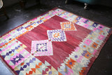 Vintage Milas Bencik Kilim 5.7x6.10