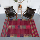 Vintage Bodrum Bos Kilim Rug  4'3"x6'10"