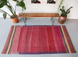 Vintage Bodrum Bos Kilim 4.4x8.6ft
