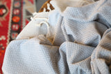 Honeycomb Pestemal Towel in Light Gray