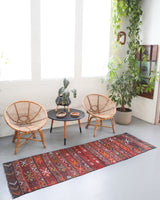 Turkish rug, vintage rug, flat weave, kilim rug, large area rug, square rug, Wild Shaman, Portland, Oregon, rug store, rug shop, local shop, bright colors, area rug, red rug, bold color