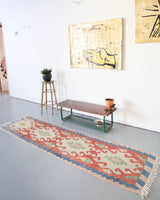 Turkish rug, vintage rug, flat weave, kilim rug, large area rug, square rug, Wild Shaman, Portland, Oregon, rug store, rug shop, local shop, bright colors, area rug, red rug, bold color