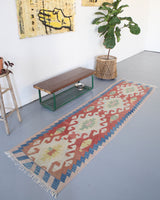 Turkish rug, vintage rug, flat weave, kilim rug, large area rug, square rug, Wild Shaman, Portland, Oregon, rug store, rug shop, local shop, bright colors, area rug, red rug, bold color