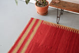 Old Bodrum Bos Kilim 5ftx9ft
