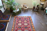 Vintage Sivas Sarkisla Kilim 4.9ftx7.8ft