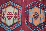 Vintage Sivas Sarkisla Kilim 4.9ftx7.8ft