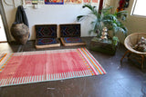 Vintage Bodrum Kilim 4.4ft x 8.3ft