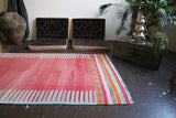 Vintage Bodrum Kilim 4.4ft x 8.3ft