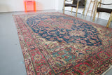 Old Anatolian Rug 6.6ftx9.6ft