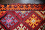 Old Uzbek Kilim Runner 4ft x 19.5ft
