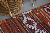 Vintage Anatolian Kilim 4.4ftx8.6ft