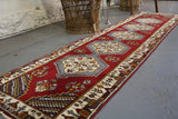 Vintage Kayseri Yahyali Runner 2.6ftx10ft