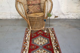 Vintage Kayseri Yahyali Runner 2.6ftx10ft