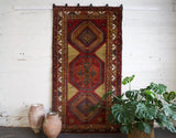 old rug, antique rug, Turkish rug, Portland, Oregon, rug store, rug shop, local shop, bright colors, wild shaman, large rug, area rug, red rug, bold color, burgundy, dark red