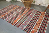 Vintage Anatolian Kilim 5.5ftx10ft