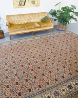 Vintage Turkish Kayseri Hacılar Rug 8'5" x 12'4"