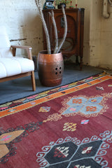 Vintage Sivas Sarkisla Kilim 6.10ftx13.4ft