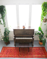 pile rug runner, Turkish rug, vintage rug, portland, rug shop, bright colors, wild shaman, runner rug, bold color, Portland, Oregon, rug store, rug shop, local shop, hallway runner, skinny runner