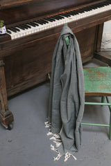 Honeycomb Pestemal Towel in Green