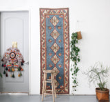 pile rug runner, Turkish rug, vintage rug, portland, rug shop, bright colors, wild shaman, runner rug, bold color, Portland, Oregon, rug store, rug shop, local shop, hallway runner, skinny runner