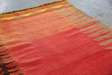 Old Bodrum Bos Kilim 4.6x6.3ft