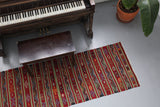 Turkish rug, vintage rug, flat weave, kilim rug, large area rug, square rug, Wild Shaman, Portland, Oregon, rug store, rug shop, local shop, bright colors, area rug, red rug, bold color