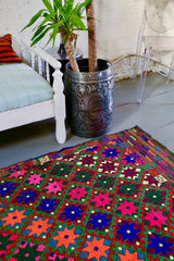 Vintage Anatolian Kilim 6ftx8.8ft