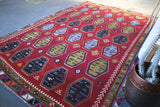 Old Sivas Sarkisla Kilim 8ftx11.9ft