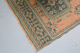 Konya Sille Turkish Runner Rug 3'x11'6"