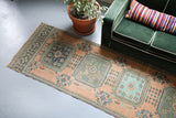 Konya Sille Turkish Runner Rug 3'x11'6"