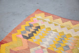 Vintage Milas Bencik Kilim 4.2ftx5.11ft