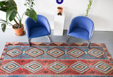 Old Oushak Esme Kilim 5.9ftx10.2ft