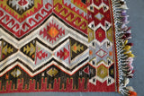 Old Oushak Esme Kilim 3.7ftx7.9ft